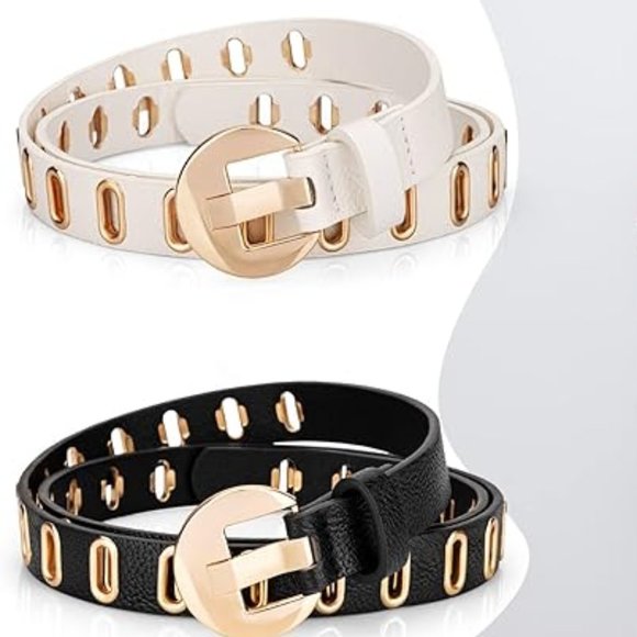 2 Pack women\'s dress belt main image 5